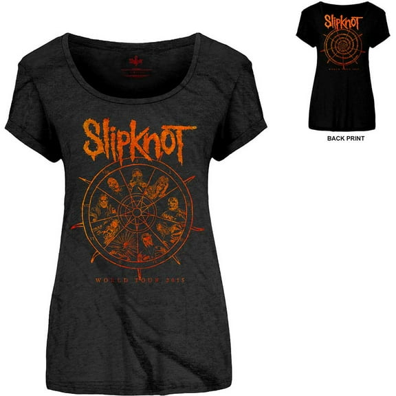 Slipknot The Wheel Junior Top Large Black