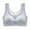 Gray, variant on Darzheoy Bras for Women No Underwire Women's No Steel Ring Lactation Vest Bra Back Adjustment Yoga Running Bra Women Bra XL