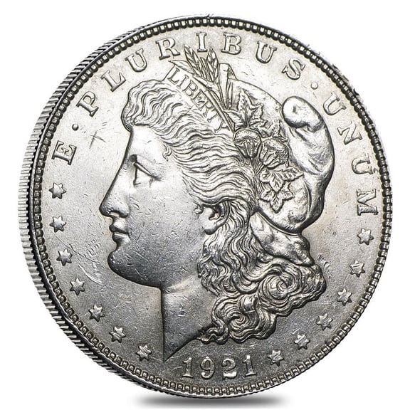 1921 Morgan Silver Dollar AU