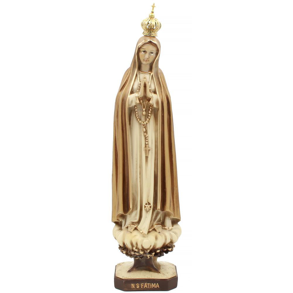 Statue Religious  12inches Virgin Mary Our Lady of Fatima 