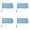 Light Blue, variant on FXMLRLK 1 Pack Zipper Mesh Pouch Pencil Pouch Pen Bag Multipurpose for Office Supplies Travel Storage Bags, Black