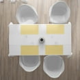 thumbnail image 3 of Ambesonne Yellow and White Place Mats Set of 4, Ornate Floral, Standard Size, Pale Yellow White, 3 of 4
