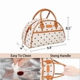 thumbnail image 5 of Lunch Bag Tote For Women Insulated Lunch Box Purse Work Office Picnic Work Pink, 5 of 6