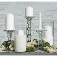 thumbnail image 3 of A&B Home Audrey Glass Candlestick, Tall-Color:Clear,Style:Vintage Glamour, 3 of 4