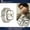 Silver, variant on Rainbuvvy T99 Smart Watch Wireless Headphone 2-in-1 2.02 inch 300mAh Bluetooth 5.0 IP67 Waterproof Sports Watch Multi-color optional