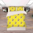 thumbnail image 2 of 3D Oso Amarillo Funda de edredón Juego de ropa de cama Fundas de almohada 164, 2 of 2