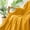 Yellow, variant on Fwttom Fleece Throw Blanket for Couch - Soft & Warm Thickened Turtleback Fluffy Blanket, Decorative and Giftable Striped Blankets for Women, Men, 28" x 40"