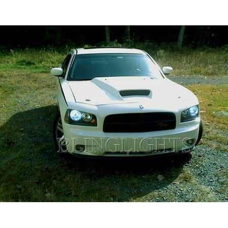Dodge Magnum Headlight Assembly New 2005 2006 2007 2008 Dodge Magnum White Light Bulbs for Headlamps Headlights Head Lamps Lights ()