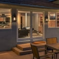thumbnail image 6 of LNC 1-Light Black Farmhouse Outdoor Lantern Wall Sconce, 6" L x 12.75" H x 5.5" W, 6 of 16