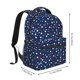 thumbnail image 2 of Disketp Colorful Stars Mochila Estampada para Hombre y Mujer – Mochila Ligera Clásica con Múltiples Bolsillos para Universidad, Trabajo y Viajes-One Size, 2 of 5