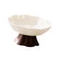 thumbnail image 5 of Frutero de pie alto Bandeja de frutas Plato de dulces minimalista Escurridor Mostrador de cocina para M blanco, 5 of 9
