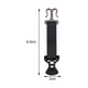 thumbnail image 4 of Tienda de campaña perfecl Hebilla Tensor de cuerda Ganchos de toldo Toldos Pesca Escalada Mochilero Gancho portátil de acero inoxidable Soporte de cuerda, 4 of 8