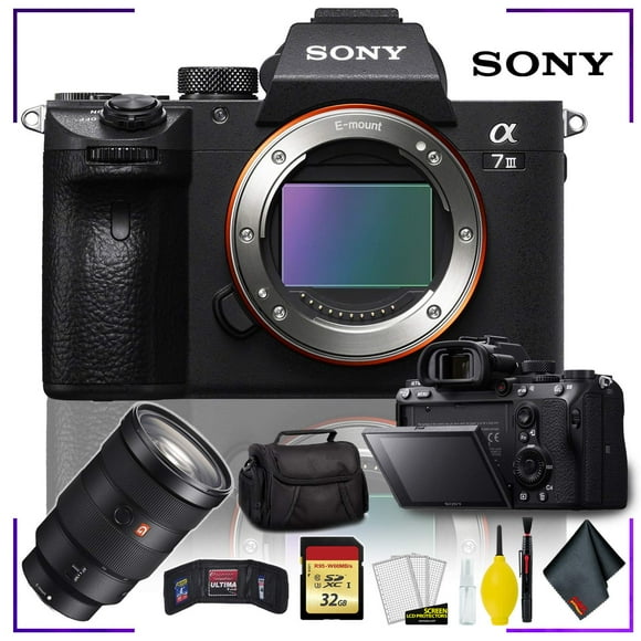 Sony Alpha a7 III Mirrorless Digital Camera w/ FE 24-70 f/2.8 GM E-Mount