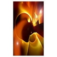 thumbnail image 2 of Design Fractal Jaune Chaud Rouge - Grande Toile Abstraite, 2 of 3