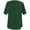 A-Green810, variant on XIAONU Men's Curved Hem Linen Blend T-Shirt Regular Fit Elbow Sleeve V Neck Pullover Tee Breathable Minimalist Everyday Tops