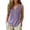 *1-Purple, variant on VBVC Women's Embroidered Henley Tank Tops , Ladies' V-Neck Sleeveless Blouses , Button Down Summer Shirts For Women,Black,S-2XL