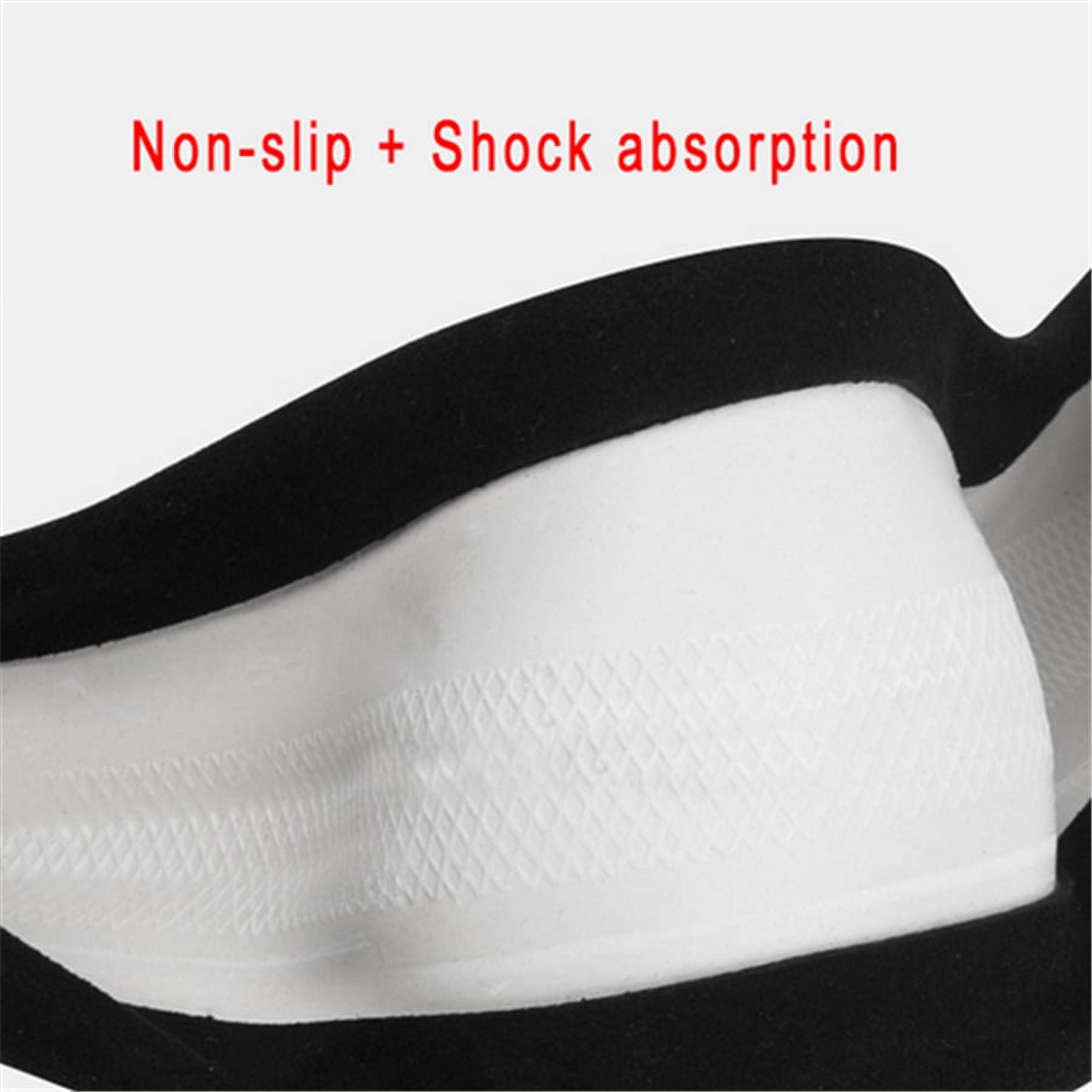 38cm Carbon Fiber Black Leather Non-Slip Car Steering Wheel Cover Trim With Mark