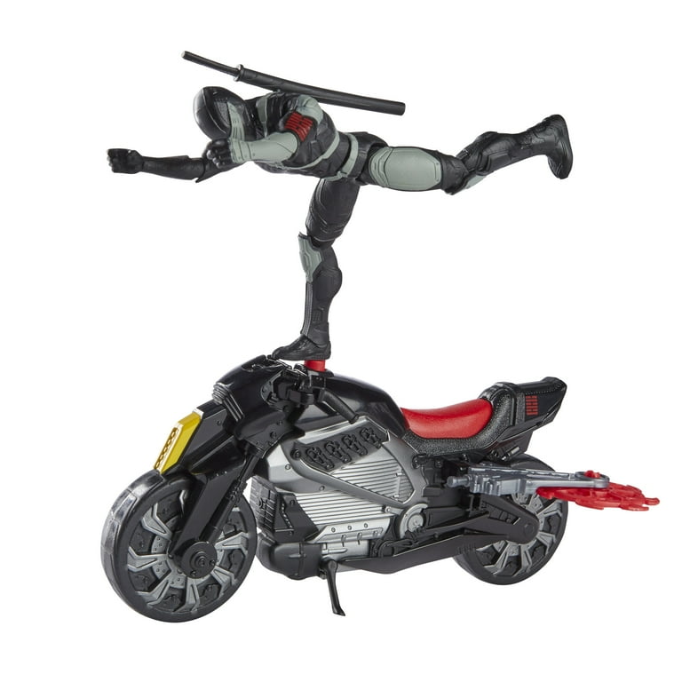 その他 GI Joe bike G.I. Joe Club Exclusive Ninja Force Zartan w/Bike Unboxing