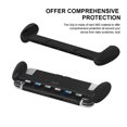 thumbnail image 3 of Controller Handle Hand Grip Stand Plastic Case Ergonomic Cover with 6 Game Card Slots Shell Replacement for Nintendo Switch OLED Black, 3 of 8