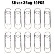 thumbnail image 1 of Large Metal Paper Clips Silver Gold Rose Gold Electroplated Bookmark Pen Clip for Home Office School, 1 of 7