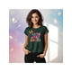 thumbnail image 2 of Playera La Mamá Más Bonita con Estilo Acuarela – Diseño Dulce y Femenino Color Verde Oliva Talla Extra Grande Marca Emil SaEs, 2 of 4