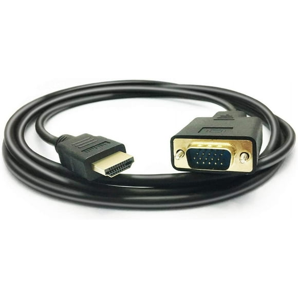Câble HDMI vers VGA, Câble de Conversion Vidéo HDMI Mâle vers VGA Mâle M/M