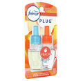 thumbnail image 2 of Febreze Odor-Fighting Fade Defy PLUG Air Freshener Peach, (1) .87 fl. oz. Oil Refill, 2 of 9