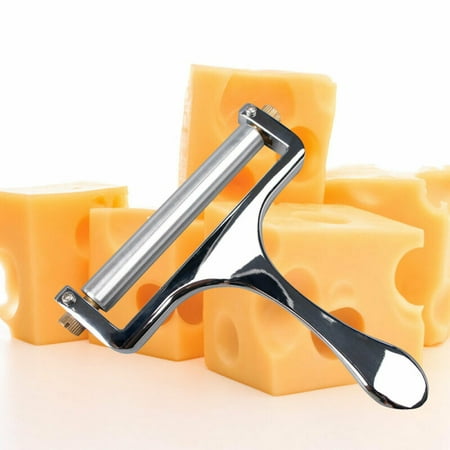 AkoaDa Norpro Professional Adjustable Wire Cheese Slicer Cutter Hand Held Zinc