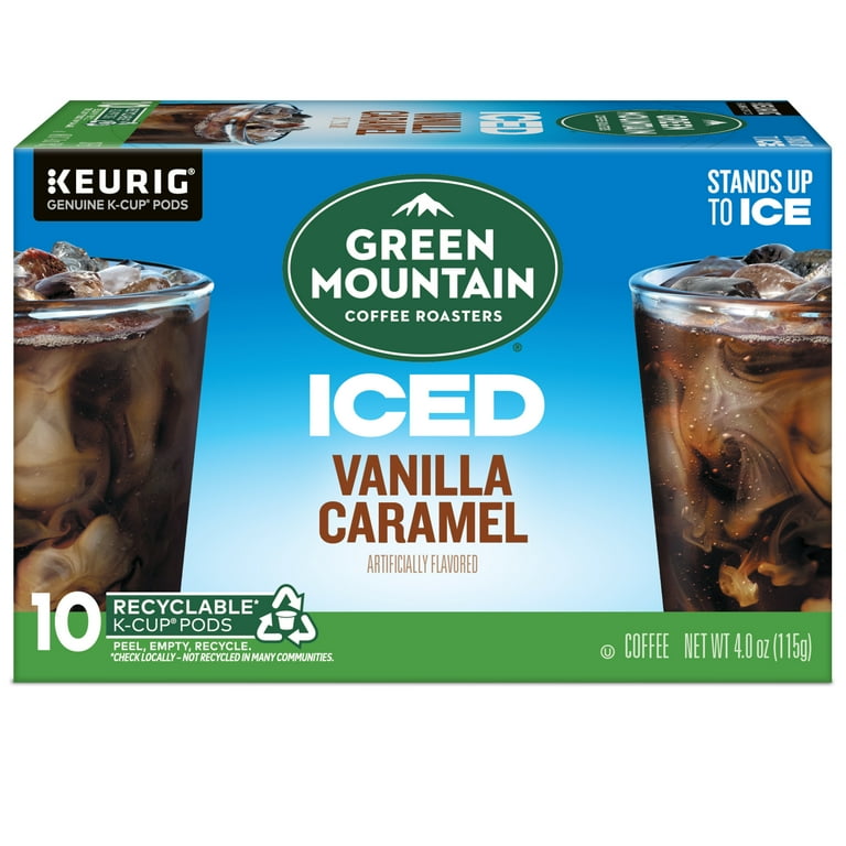 Green Mountain Coffee Roasters, Iced Vanilla Caramel K-Cup Coffee