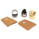 thumbnail image 1 of Dedales para bordar, dedal de costura, protectores de dedos de metal reutilizables de latón, dedal de costura de uso conveniente, 1 of 14