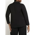 thumbnail image 5 of ELOQUII Women's Plus Size The Ultimate Stretch Long One Button Blazer, 5 of 6