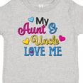 thumbnail image 4 of Inktastic My Aunt and Uncle Love Me with Hearts Boys or Girls Toddler T-Shirt, 4 of 5