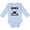 AE-Light Blue, variant on Inktastic Future Hockey Player Born to Play Hockey Boys Long Sleeve Baby Bodysuit