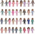 thumbnail image 2 of AmaMary 18 inch Doll Pajamas, American Girl Doll Clothes, Includes Shirt and Pants, 2-Piece Set, 2 of 6