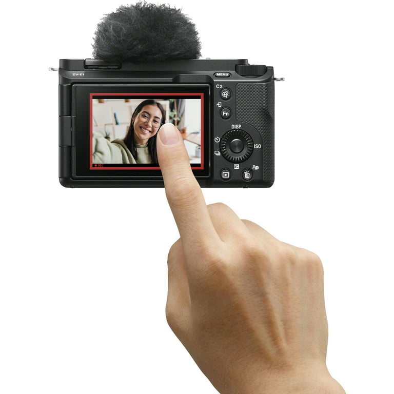  Sony Alpha ZV-E1 Full-Frame Interchangeable Lens Mirrorless  Vlog Camera with 28-60mm Lens - White Body : Electronics
