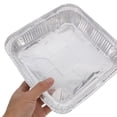 thumbnail image 3 of 30 moldes de aluminio desechables: Moldes para hornear pan y pasteles - Bandejas de aluminio para pasteles - Utensilios para hornear pan y pasteles, 3 of 7