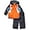 Orange, variant on LONDON FOG Boys' 2-Piece Snow Pant & Jacket Snowsuit