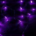 thumbnail image 4 of Morttic 50 LED Christmas Lights, 16 FT Mini String Light with 8 Modes, Waterproof Tree Lights for Outdoor Indoor Outdoor Patio Garden Party Wedding Christmas Decorations (Purple, 2), 4 of 16