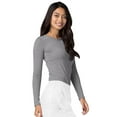 thumbnail image 4 of Adar Underscrubs for Women 3 Pack - Long Sleeve Underscrub Comfort Tee, 4 of 7
