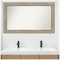thumbnail image 2 of Amanti Art Custom Wall and Bathroom Mirror (29 x 48 in.), Trellis Silver Frame, 2 of 7