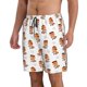 thumbnail image 2 of Fotbe Cute Little Pirate Red Panda Trajes de Baño Estampados para Hombre, Shorts de Verano de Secado Rápido, Ropa de Playa, Bañadores-3X-Large, 2 of 6