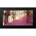 thumbnail image 2 of Palacios, J.A. 18x11 Black Modern Framed Museum Art Print Titled - Forest in purple 827, 2 of 5
