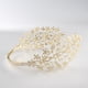 thumbnail image 4 of Vogacara Headpiece Headband Bridal Wedding Jewelry Pageant Rhinestone Tiaras Women Accessories Bling Banquet Luxury Cuidado del cabello Dorado Vogacara CE007273-02, 4 of 6