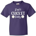 thumbnail image 3 of Inktastic Dad's Cricket Buddy Youth T-Shirt, 3 of 5