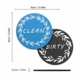 thumbnail image 3 of Dishwasher Magnet Clean Dirty Sign, Double-Sided Clean/Dirty for Stainless Steel Dishwashers, Magnetic Home and Kitchen Gadgets(B), 3 of 6