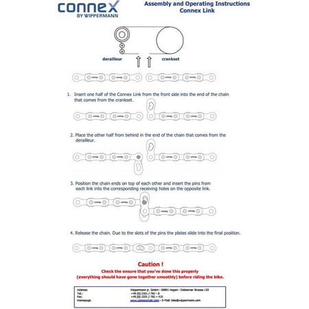 2個セット Wippermann(ワイパーマン) CONNEX LINK コネックスリンク (シルバー, 9S用) [並行輸入品]