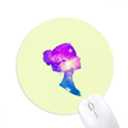 thumbnail image 1 of Avatar Star Girl Outline Mouse Pad Comfortable Game Office Mat, 1 of 2