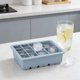 thumbnail image 5 of Bandejas para congelador, moldes de silicona para bloques de hielo, bandeja grande con tapa para cocina doméstica, caja de hielo de silicona flexible para un fácil desmolde, molde de hielo inodoro y, 5 of 6