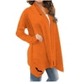 thumbnail image 6 of WXLWZYWL Halloween Cardigan for Women Plus Size Long Open Front Cardigans Halloween Pumpkin Pattern Cardigan Bat Cardigan, 6 of 6