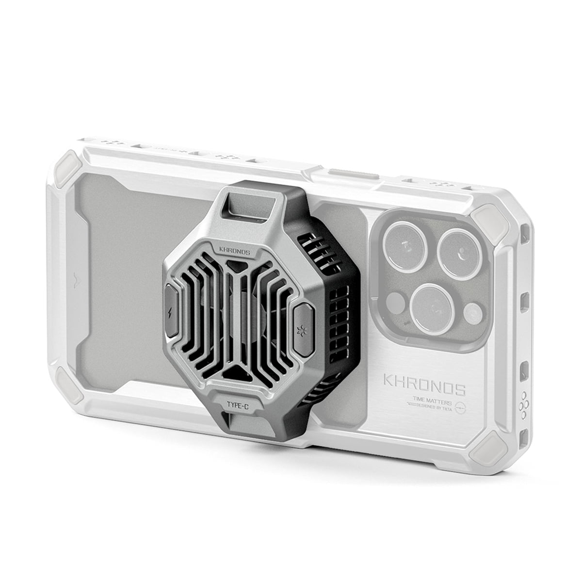 Tilta Khronos Cooling System for iPhone, Titanium White - Walmart.com